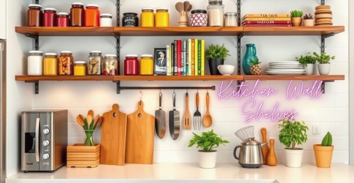 Kitchen Wall Shelves