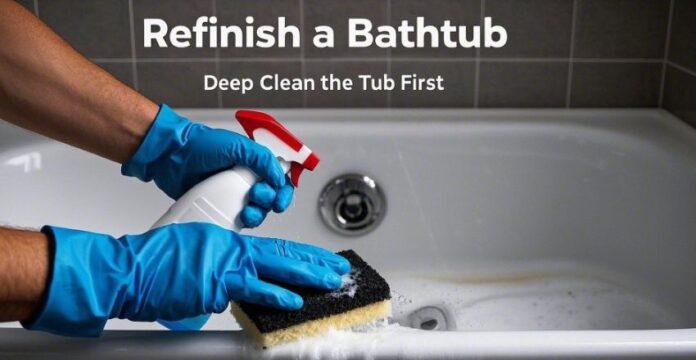How to Refinish a Bathtub