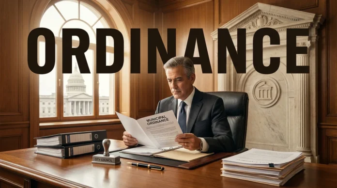 Ordinance